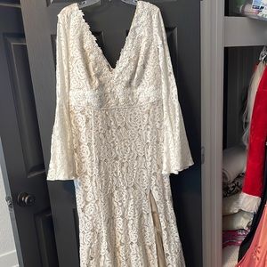Lulus Bohemian Wedding/Occasional Dress Size 3XL